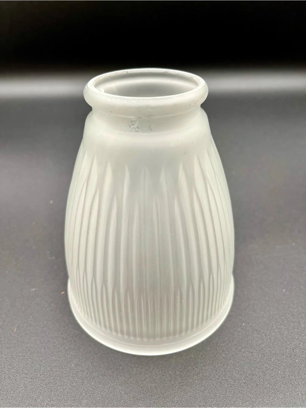 Unknown Brand Frosted White Glass Lamp Shade